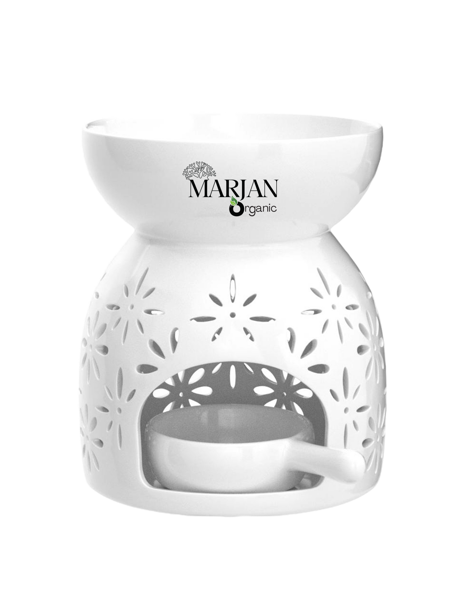 Ceramic Essential Oil Diffuser & Candle Burner – Aromatherapy Gift Set