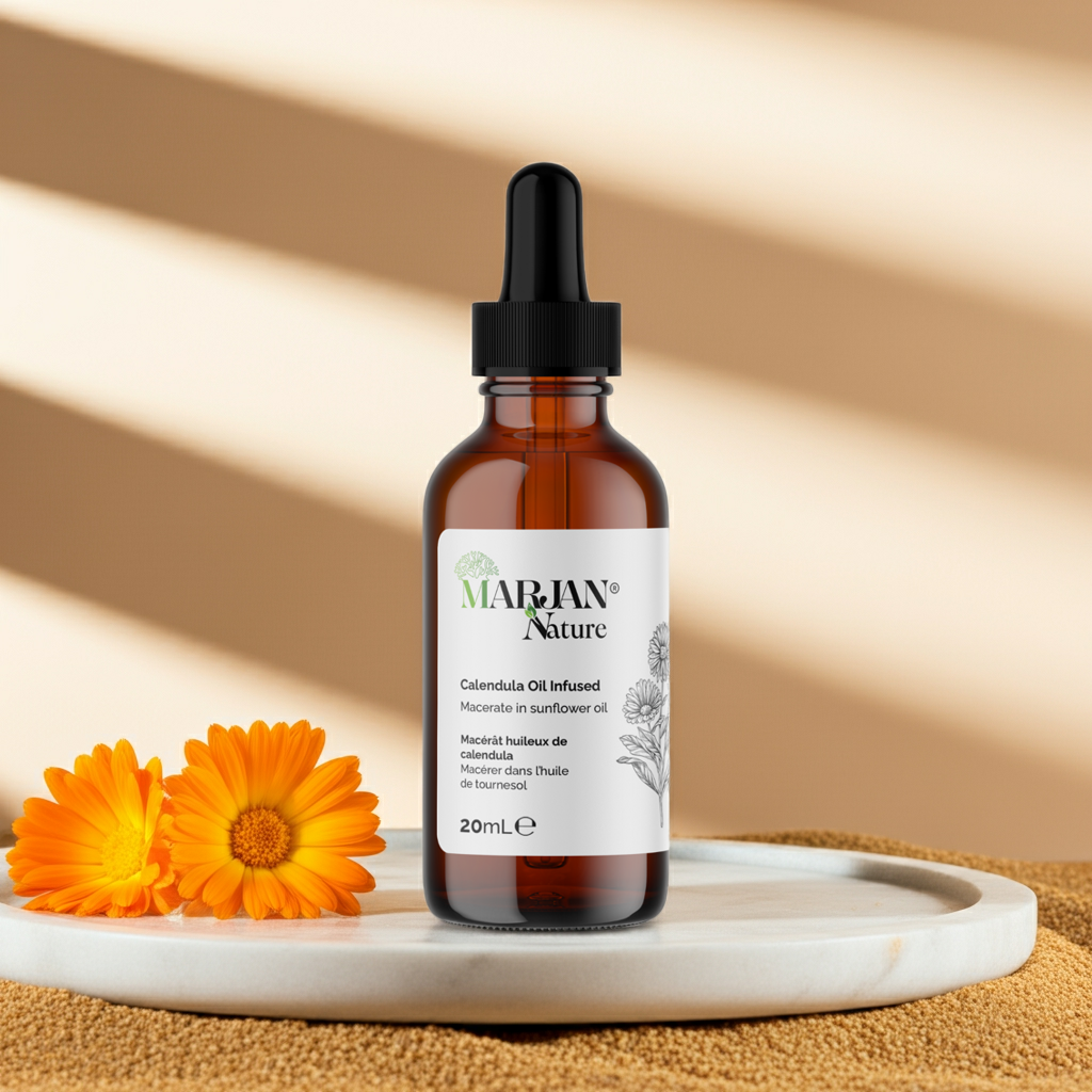 Calendula Infused Oil – Herbal Extract for Skin Care