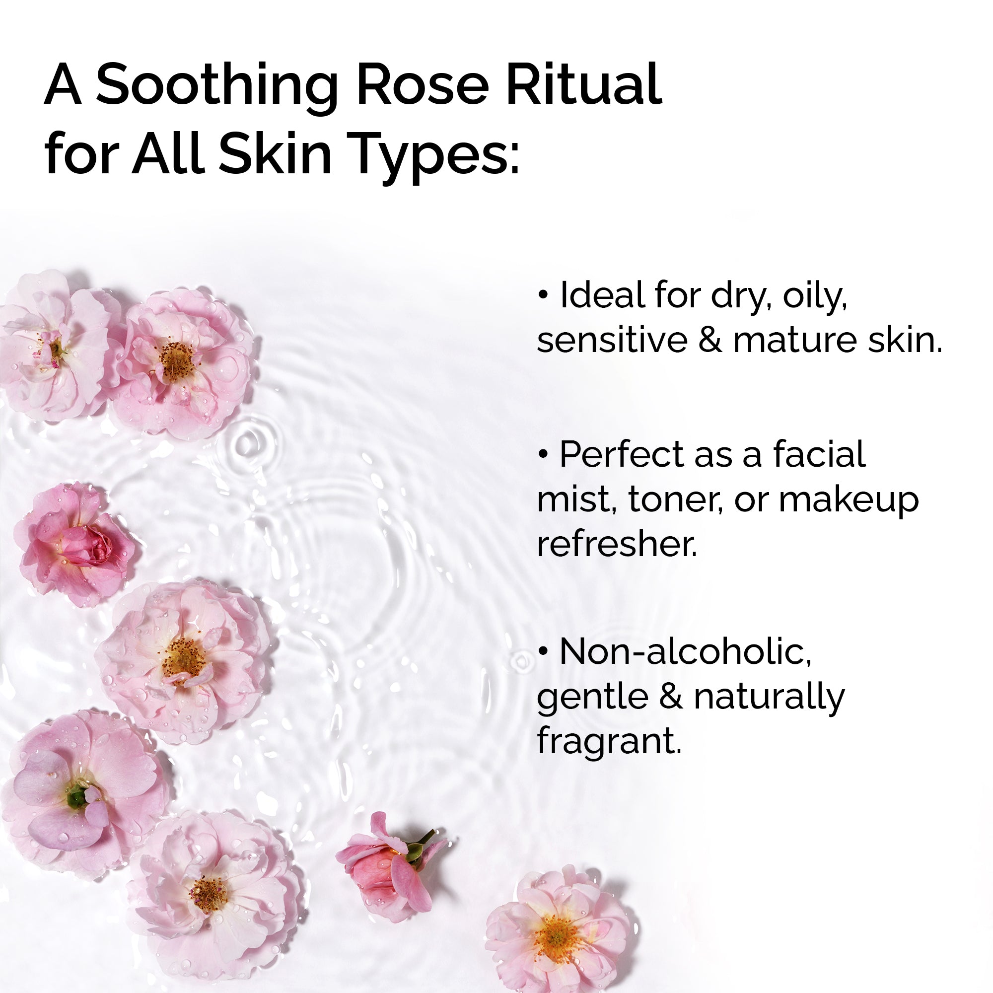 Organic Rose Water from Bulgaria – Natural Hydrosol Floral for Skin & Hair Care