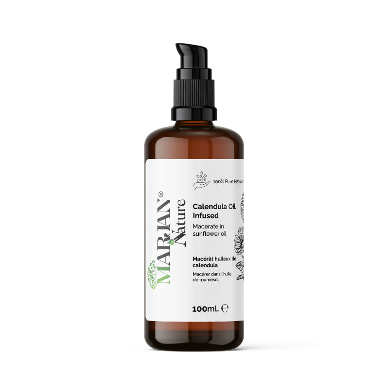 Calendula Infused Oil – Face, Body & Baby Care for Sensitive Skin