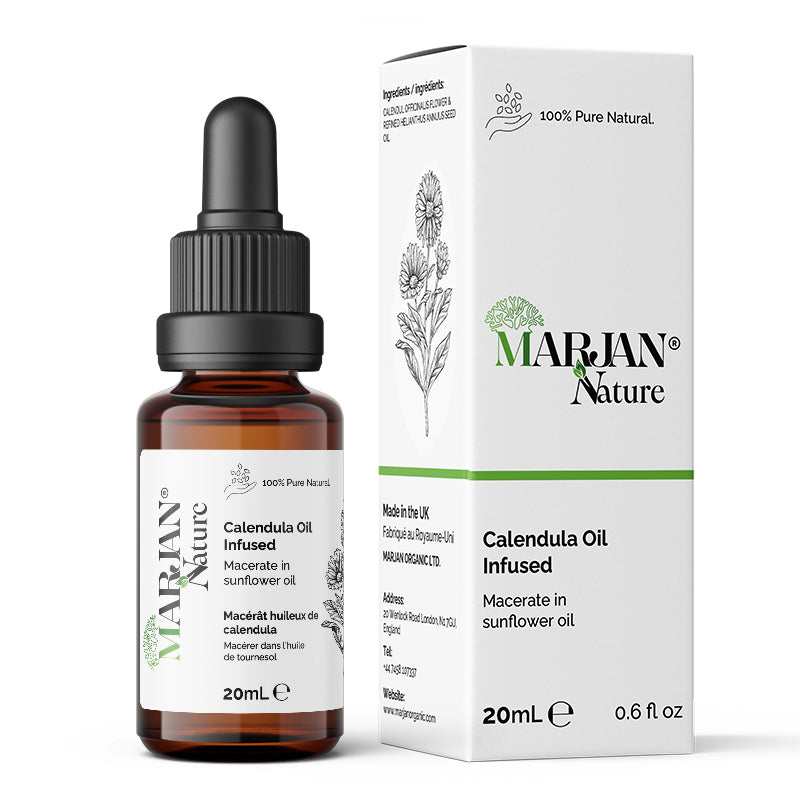 Calendula Infused Oil – Face, Body & Baby Care for Sensitive Skin