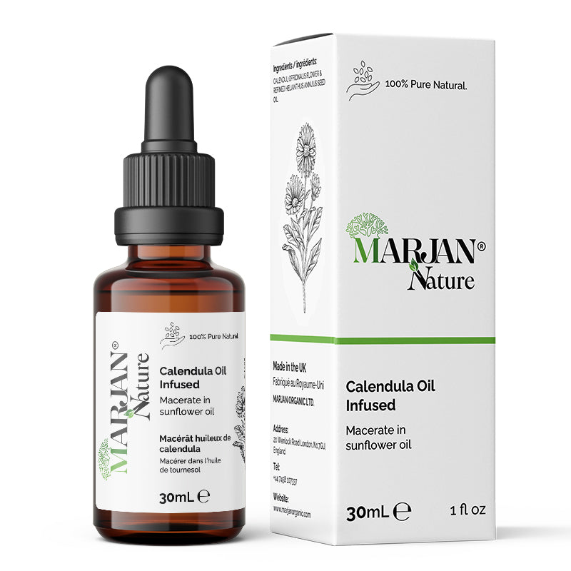 Calendula Infused Oil – Face, Body & Baby Care for Sensitive Skin