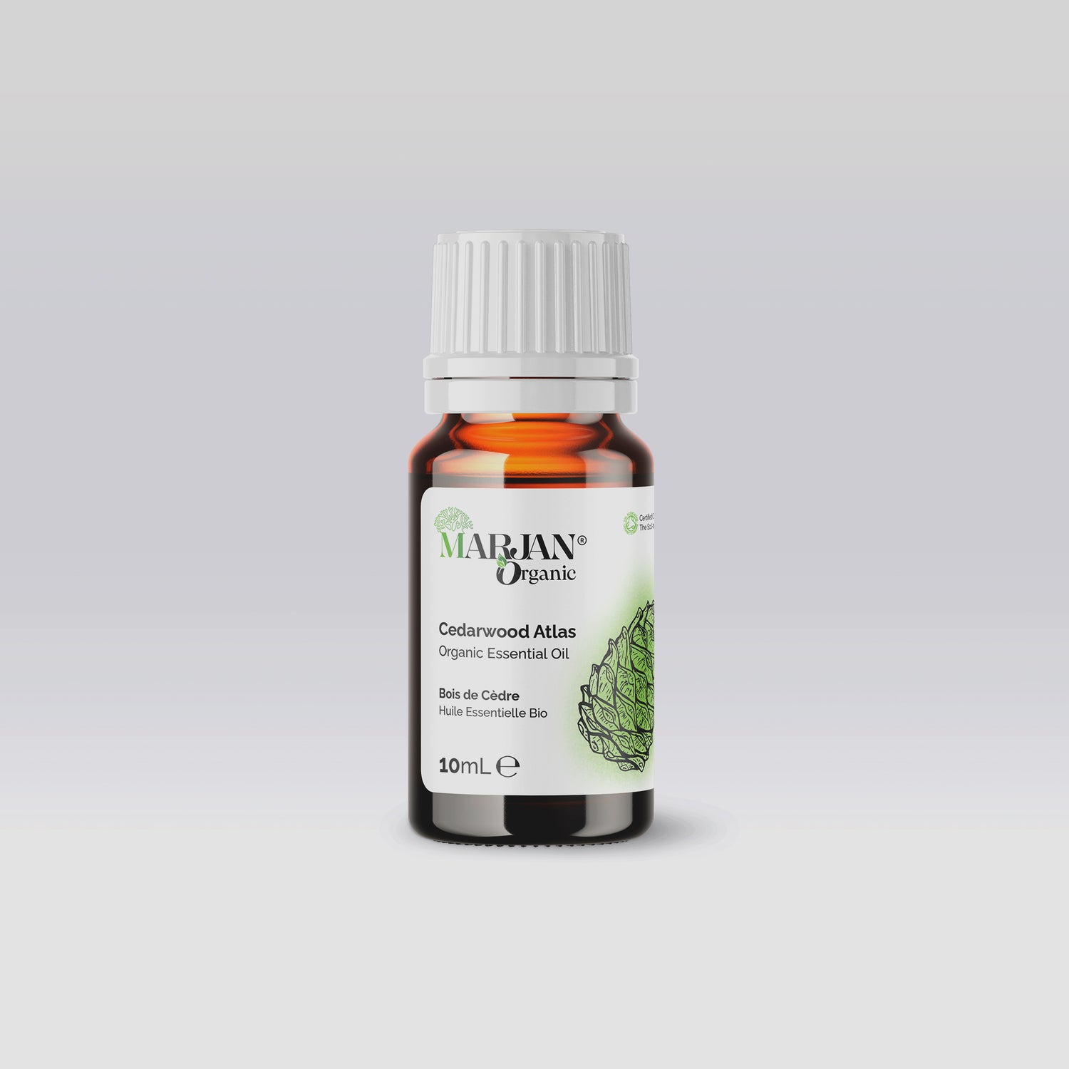 Organic Cedarwood Essential Oil – Pure Plant-Based Oil for Diffusers & Care