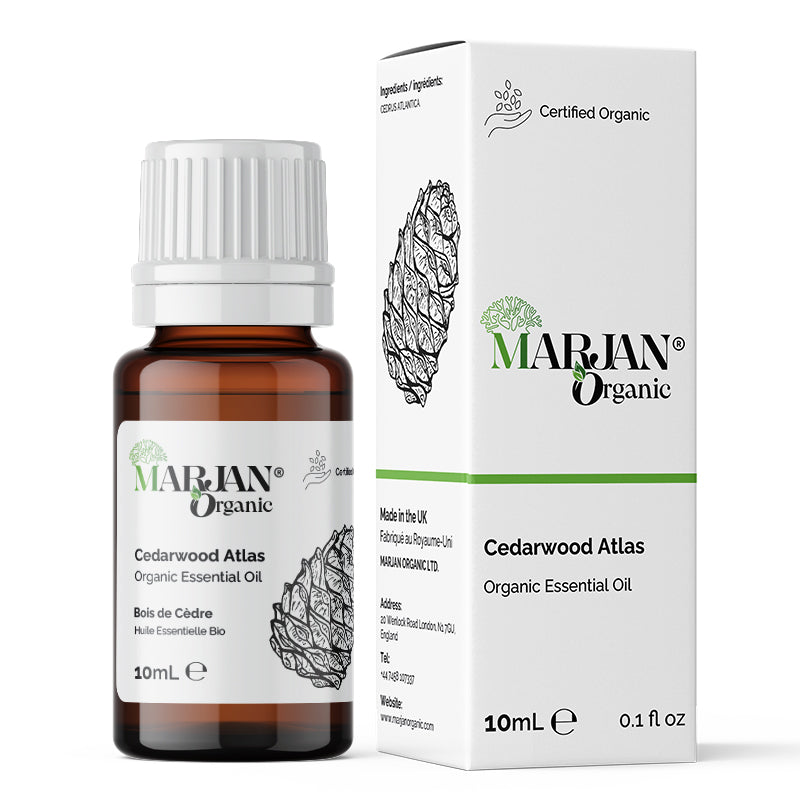 Organic Cedarwood Essential Oil – Pure Plant-Based Oil for Diffusers & Care