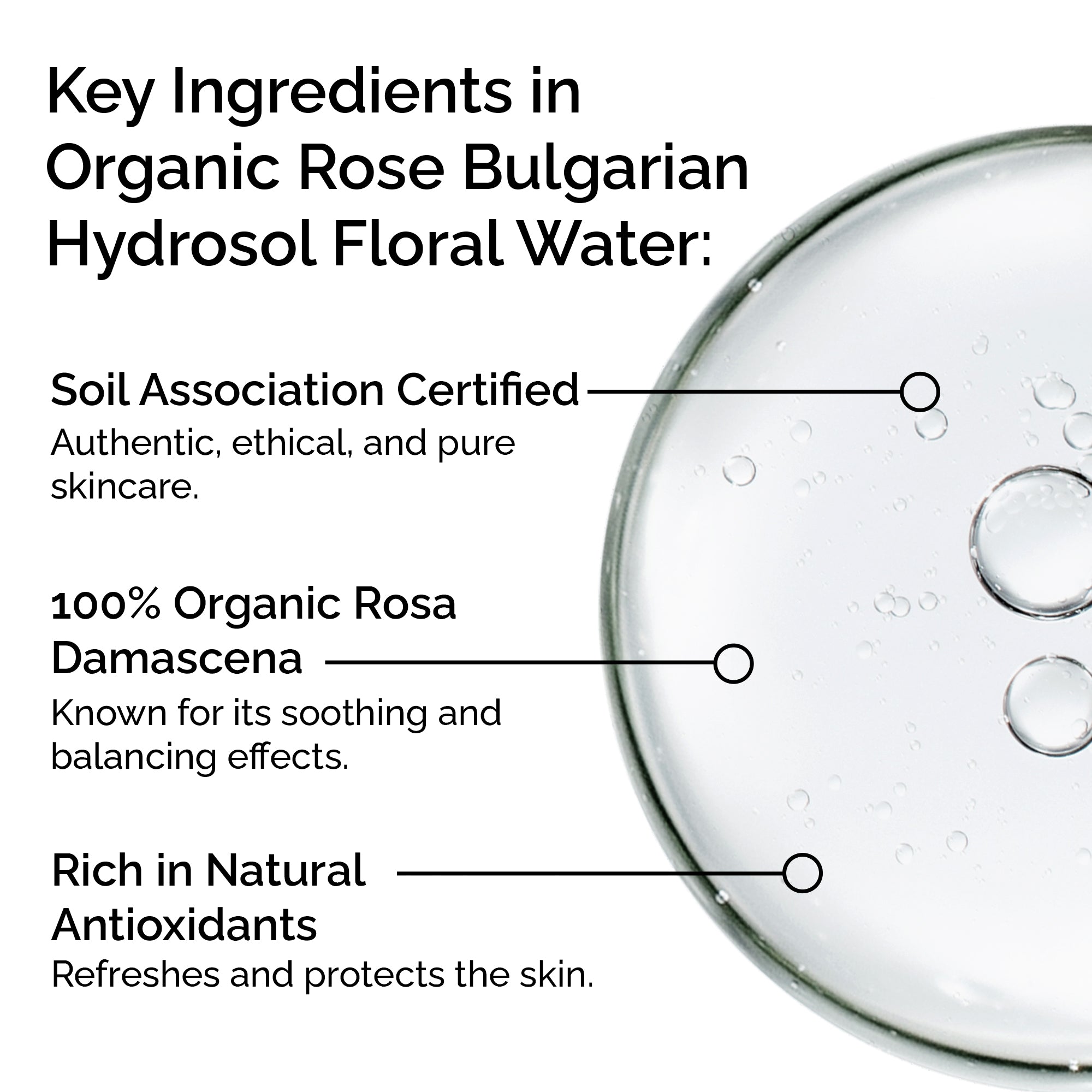 Organic Rose Water from Bulgaria – Natural Hydrosol Floral for Skin & Hair Care