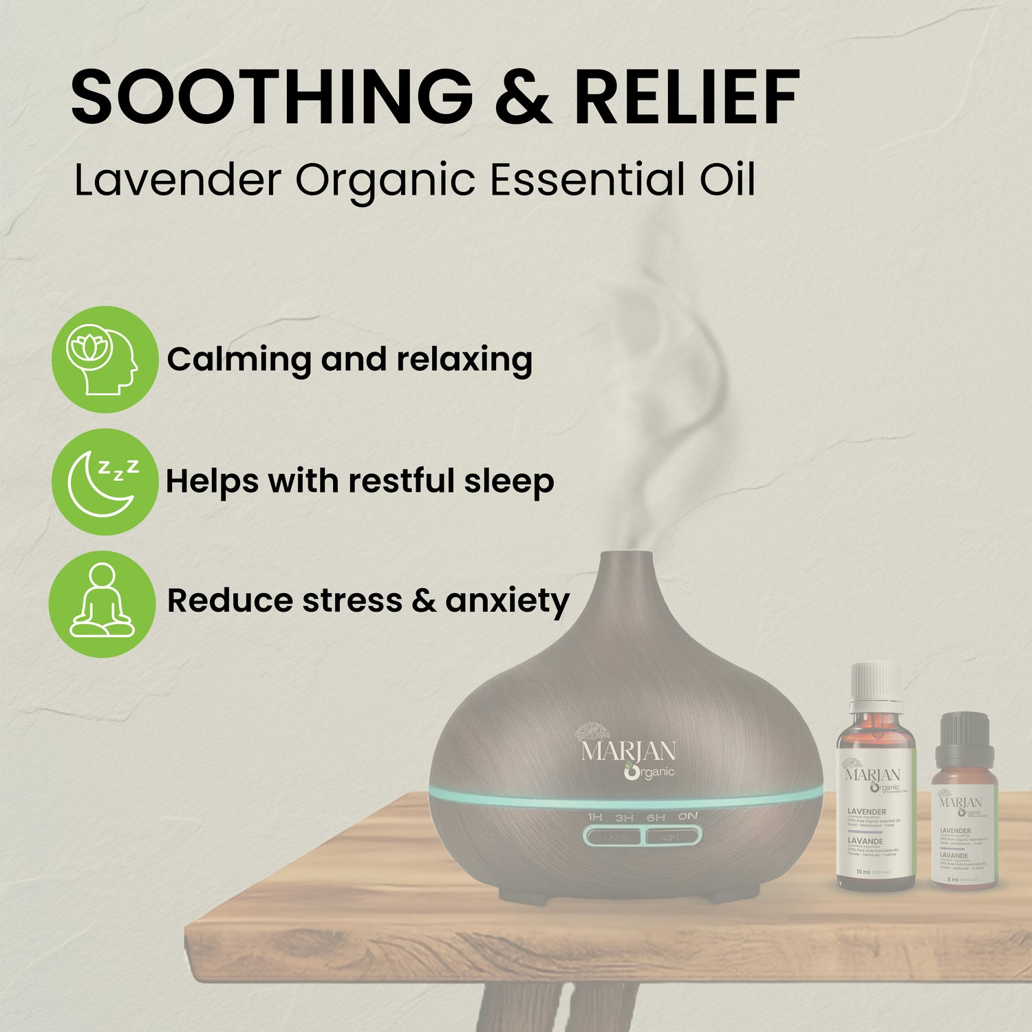Organic Lavender Essential Oil – Skin, Hair & Wellness Care