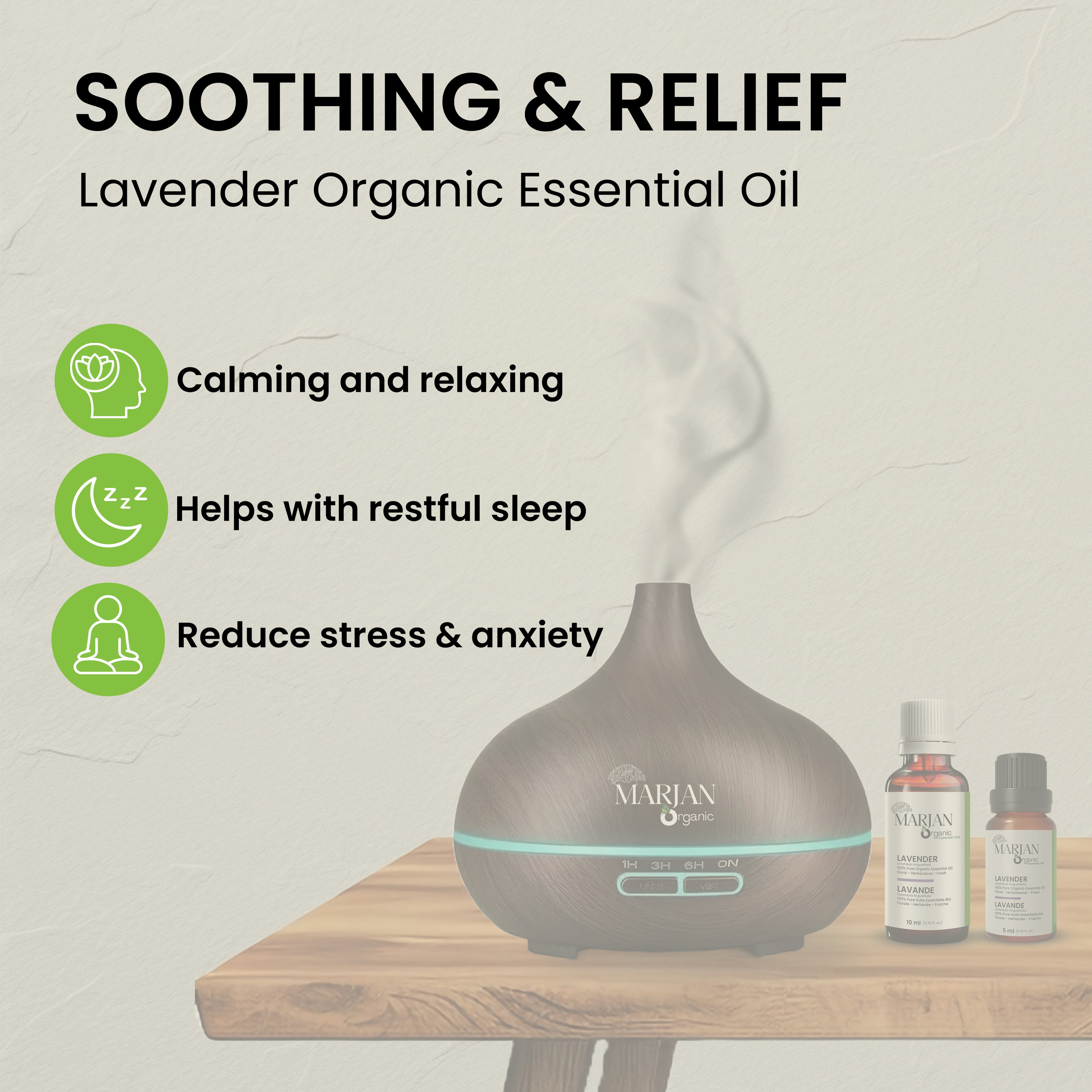 Organic Lavender Essential Oil – Skin, Hair & Wellness Care