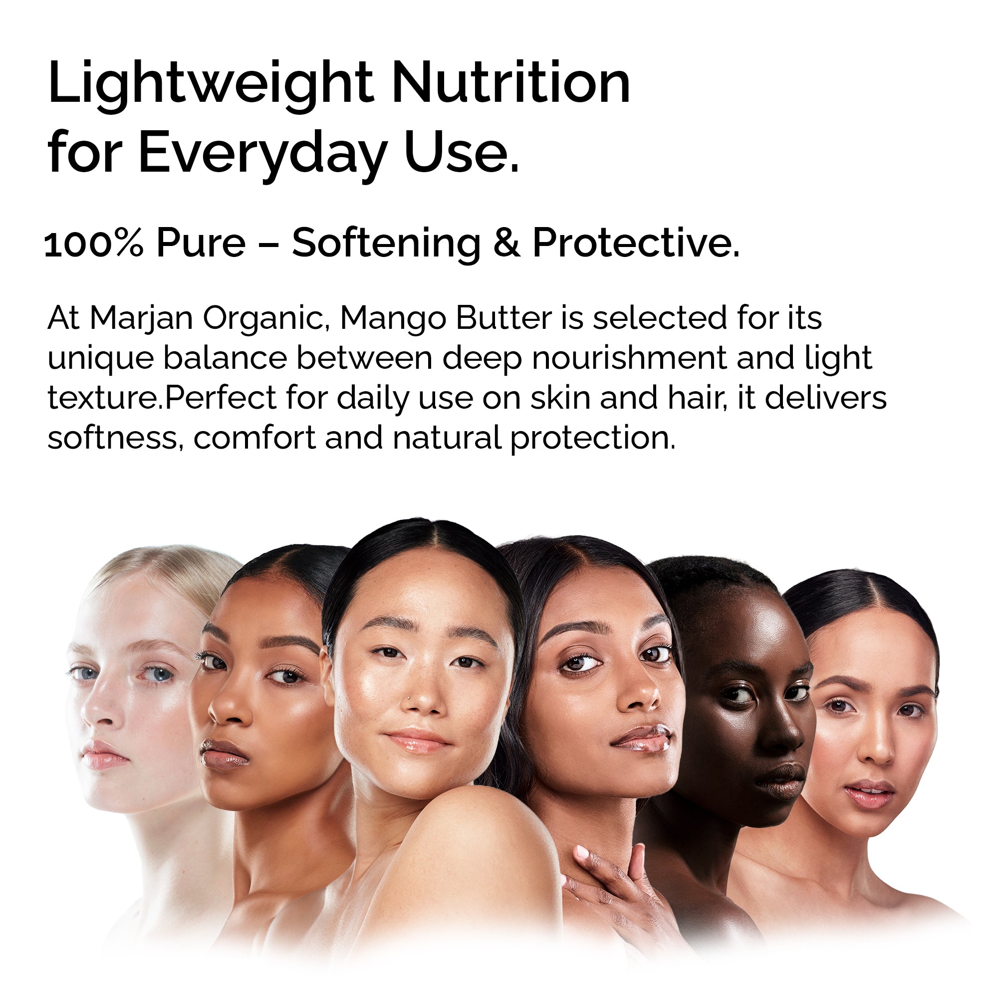 Unrefined Mango Butter – For Skin, Hair & Stretch Marks