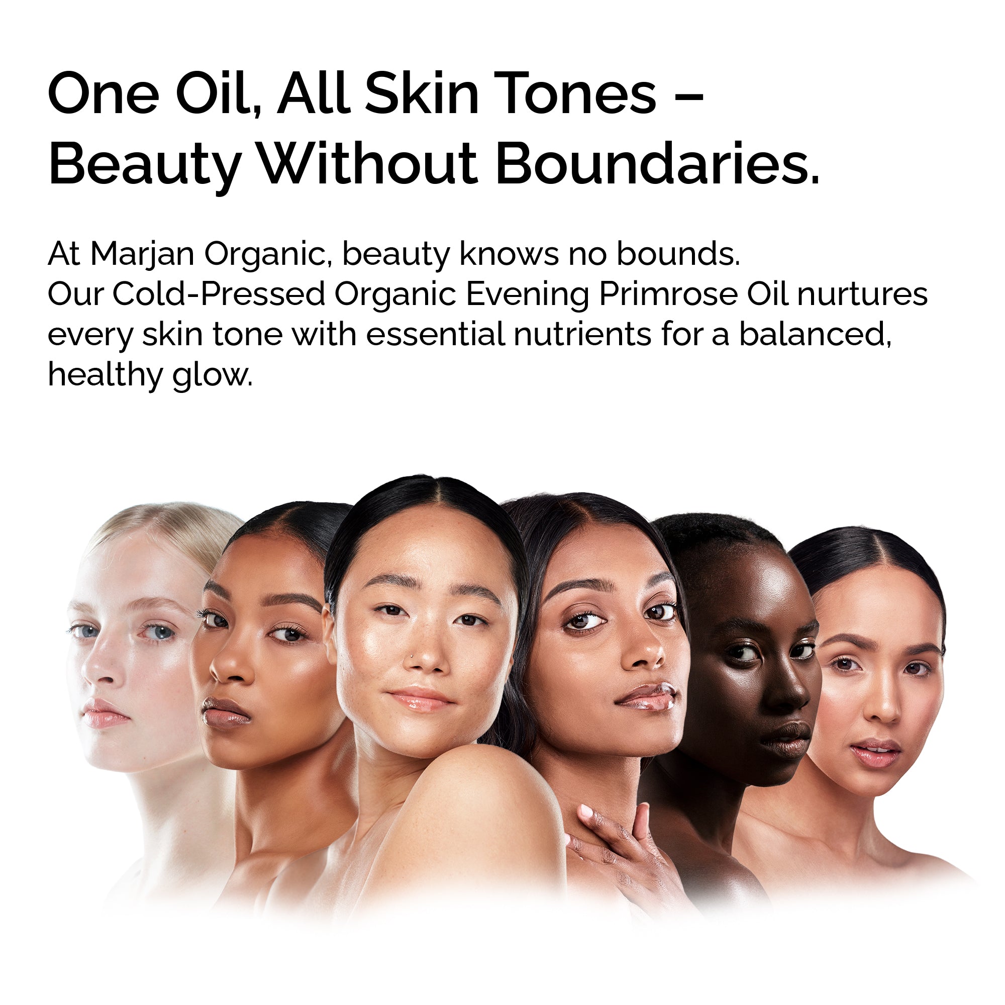 Organic Evening Primrose Oil – 100% Pure & Cold-Pressed for Face, Body & Hair
