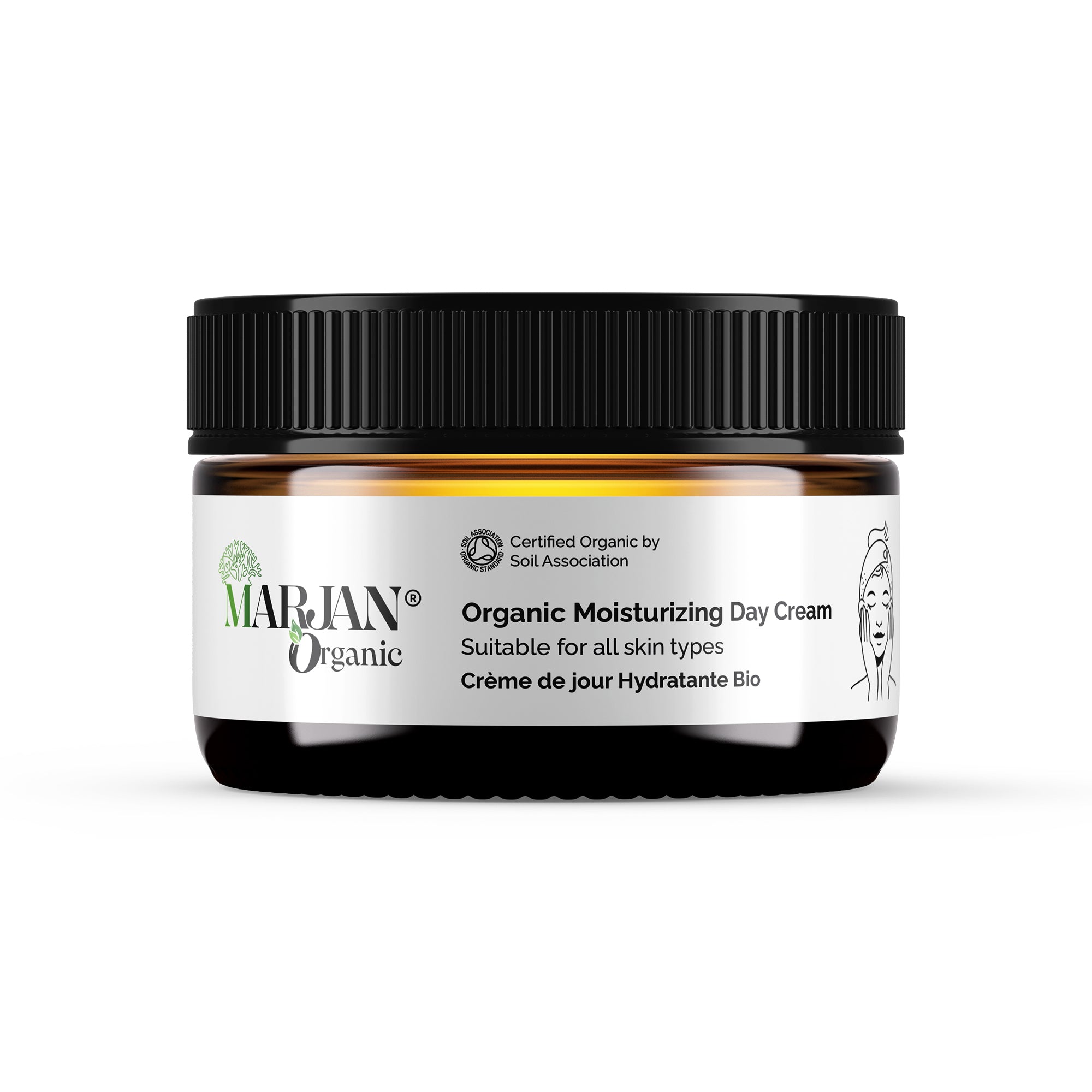 Organic Moisturizing Day Cream – Hydrates & Soothes Skin Naturally