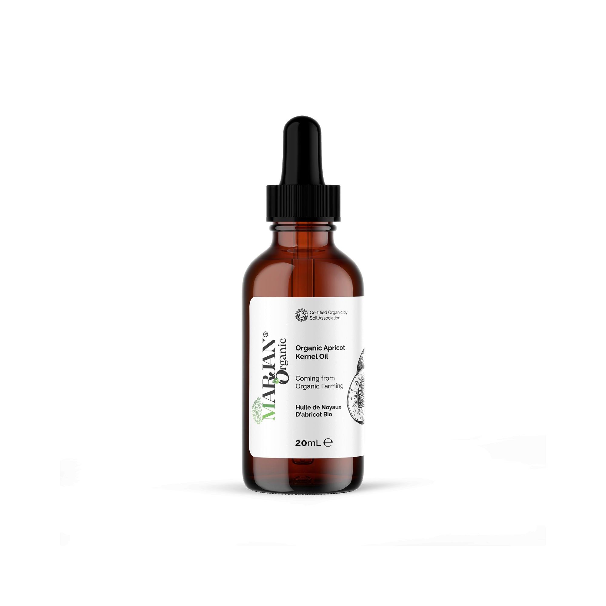 Cold-Pressed Organic Apricot Kernel Oil – Pure Natural Oil for Skin & Hair Care