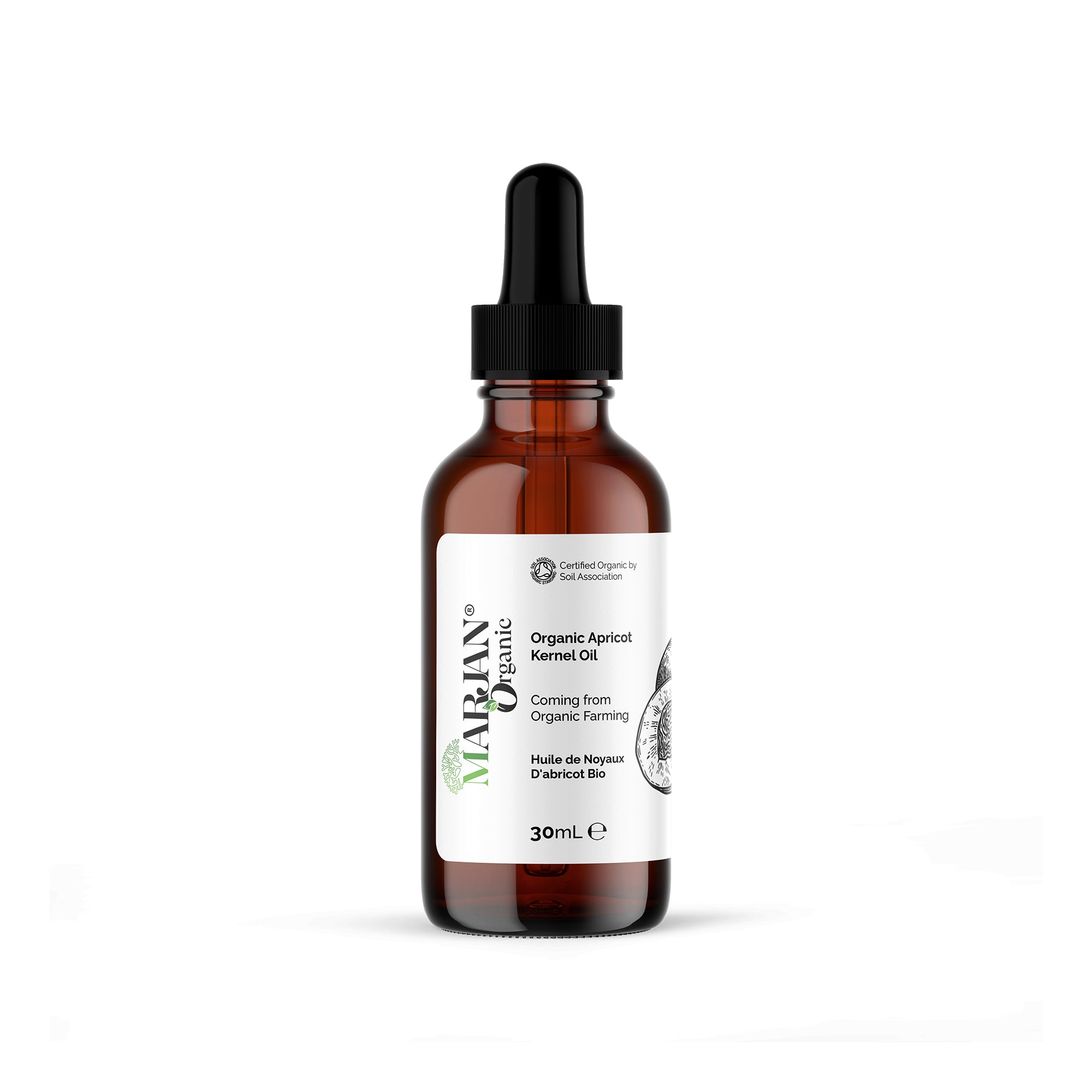 Cold-Pressed Organic Apricot Kernel Oil – Pure Natural Oil for Skin & Hair Care