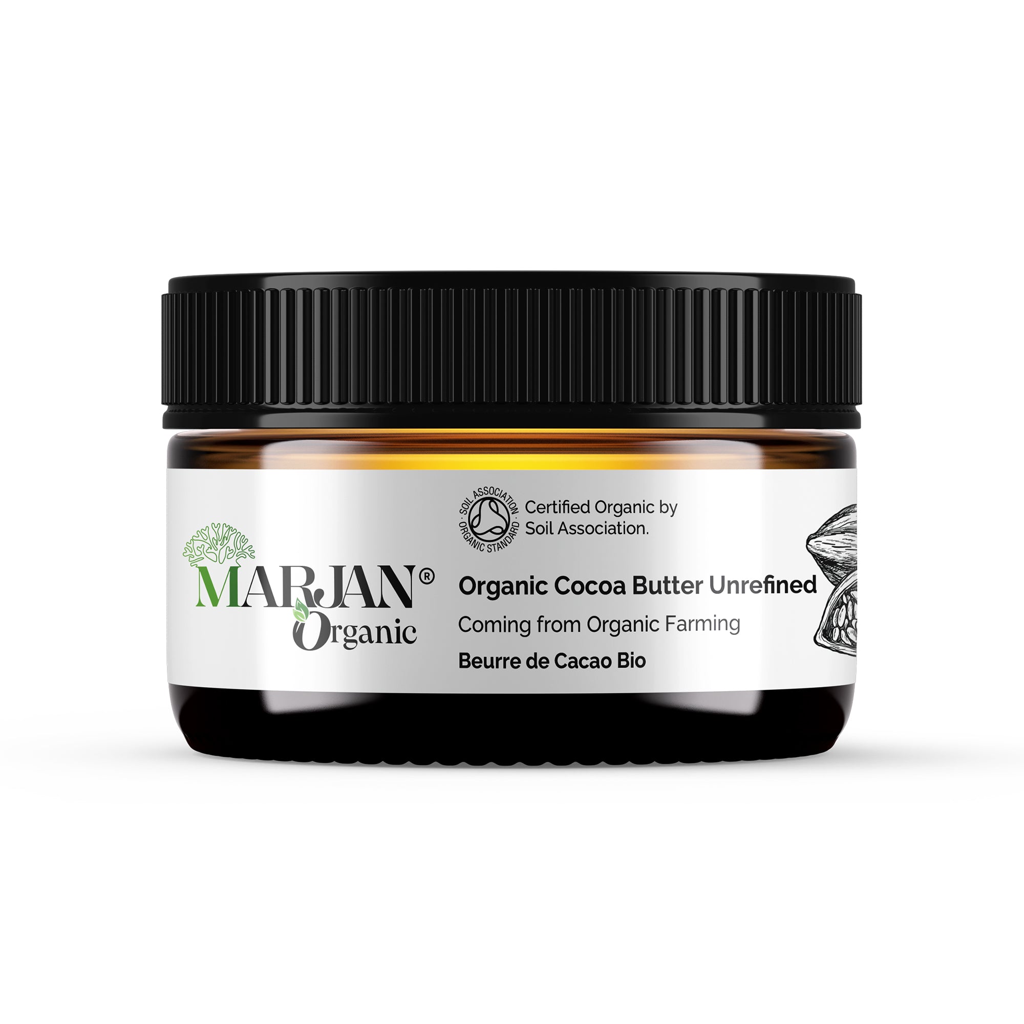 100% Organic Cocoa Butter – Nourishing Formula for Skin & Hair