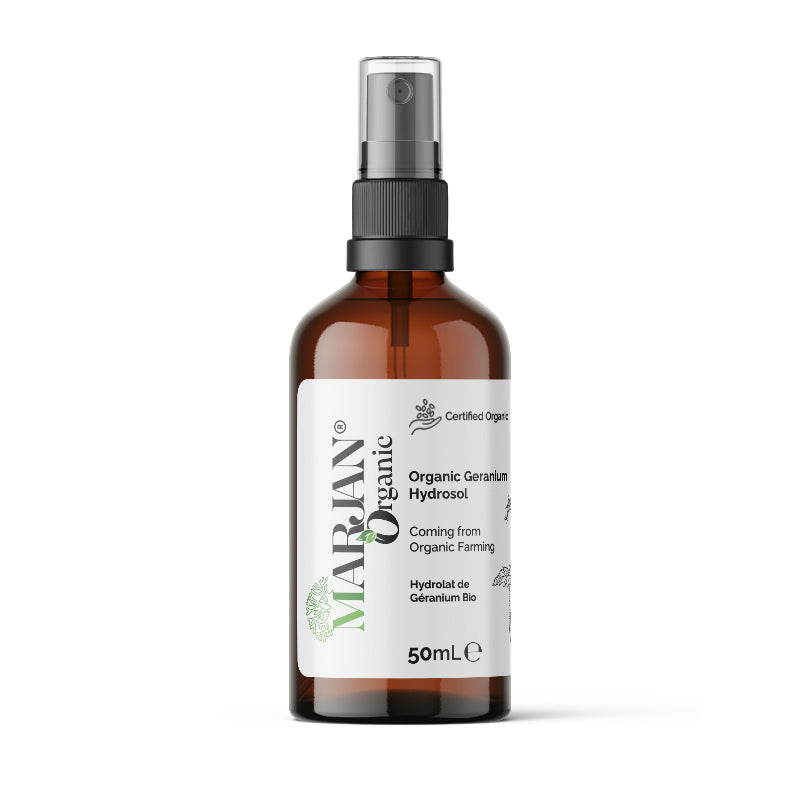 Geranium Hydrosol – 100% Pure Organic Floral Water Spray
