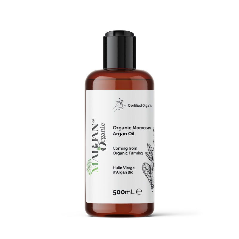 Organic Argan Oil – 100% Pure Cold-Pressed Moroccan Oil