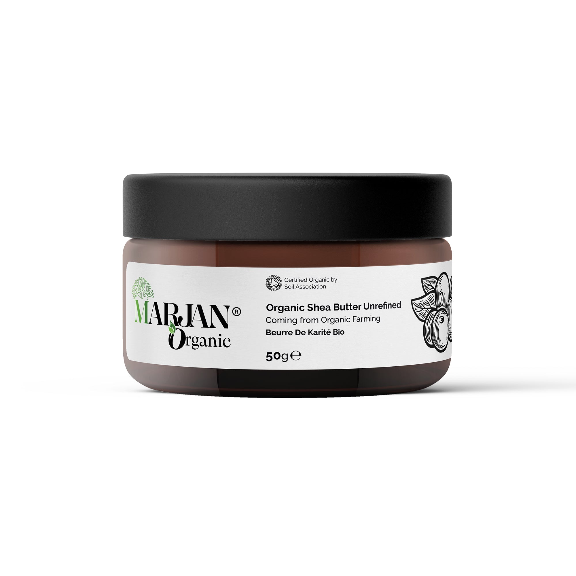 100% Organic Raw & Unrefined Shea Butter – Pure & Natural