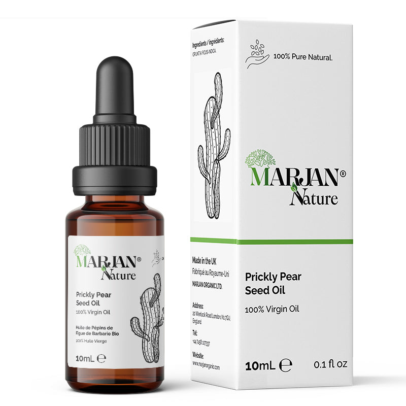 Prickly Pear (Cactus) Seed Oil — 100% Pure, Cold-Pressed for Face, Body, Hair & Nails