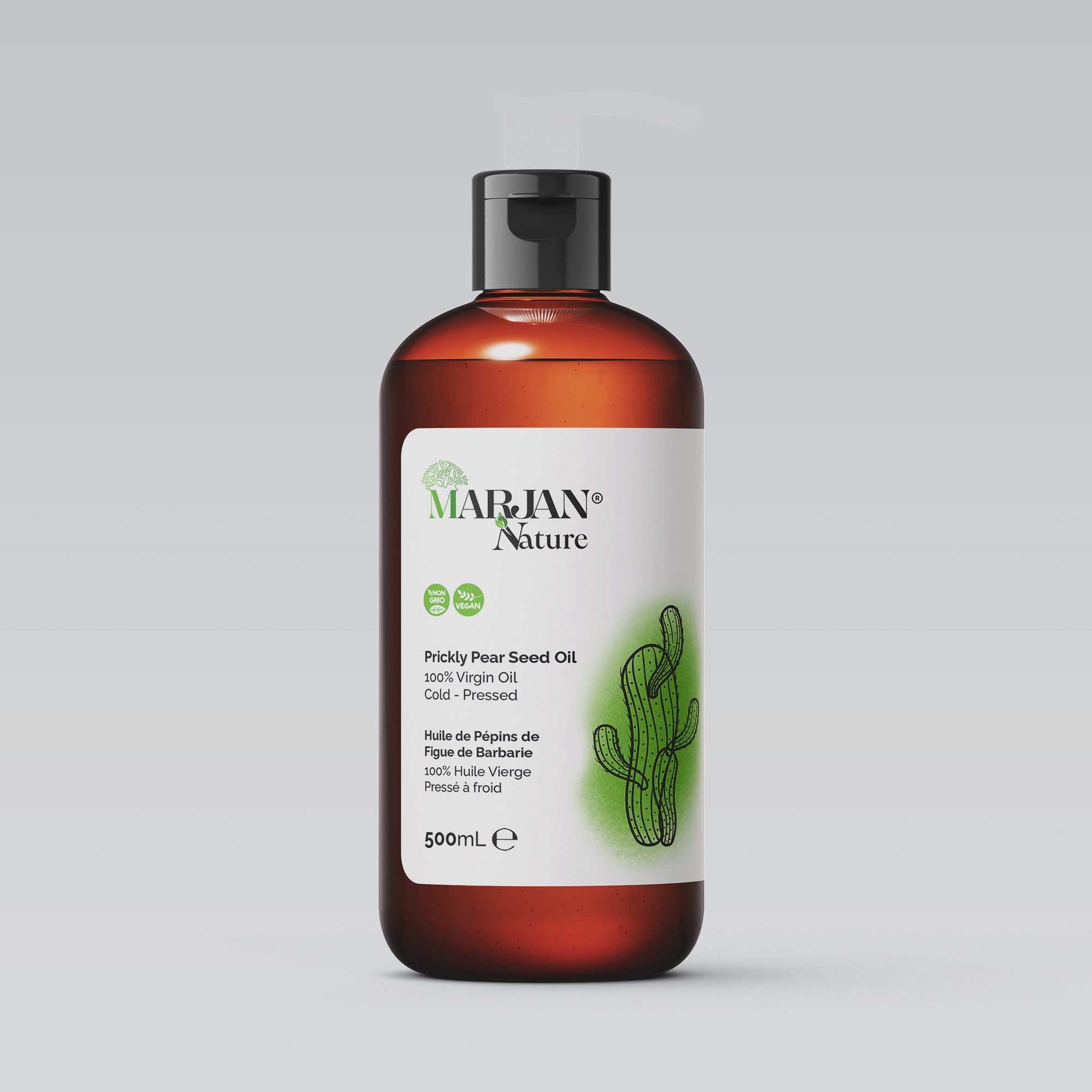 100% Pure Prickly Pear Seed Oil – Virgin & Natural Hair & Skin Care