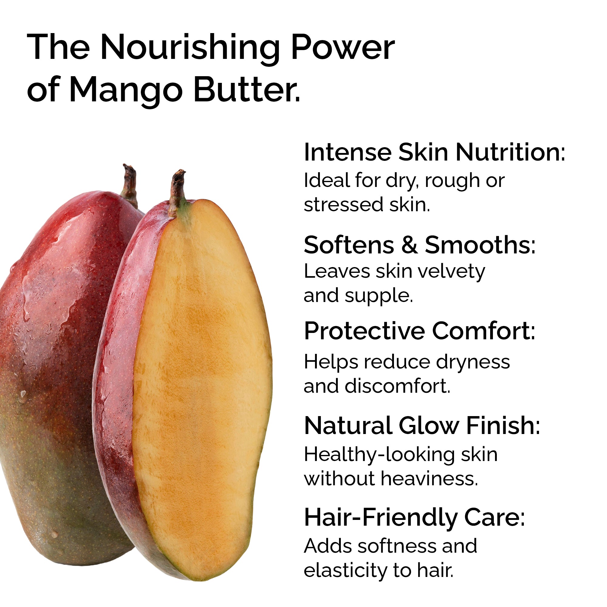 Unrefined Mango Butter – For Skin, Hair & Stretch Marks