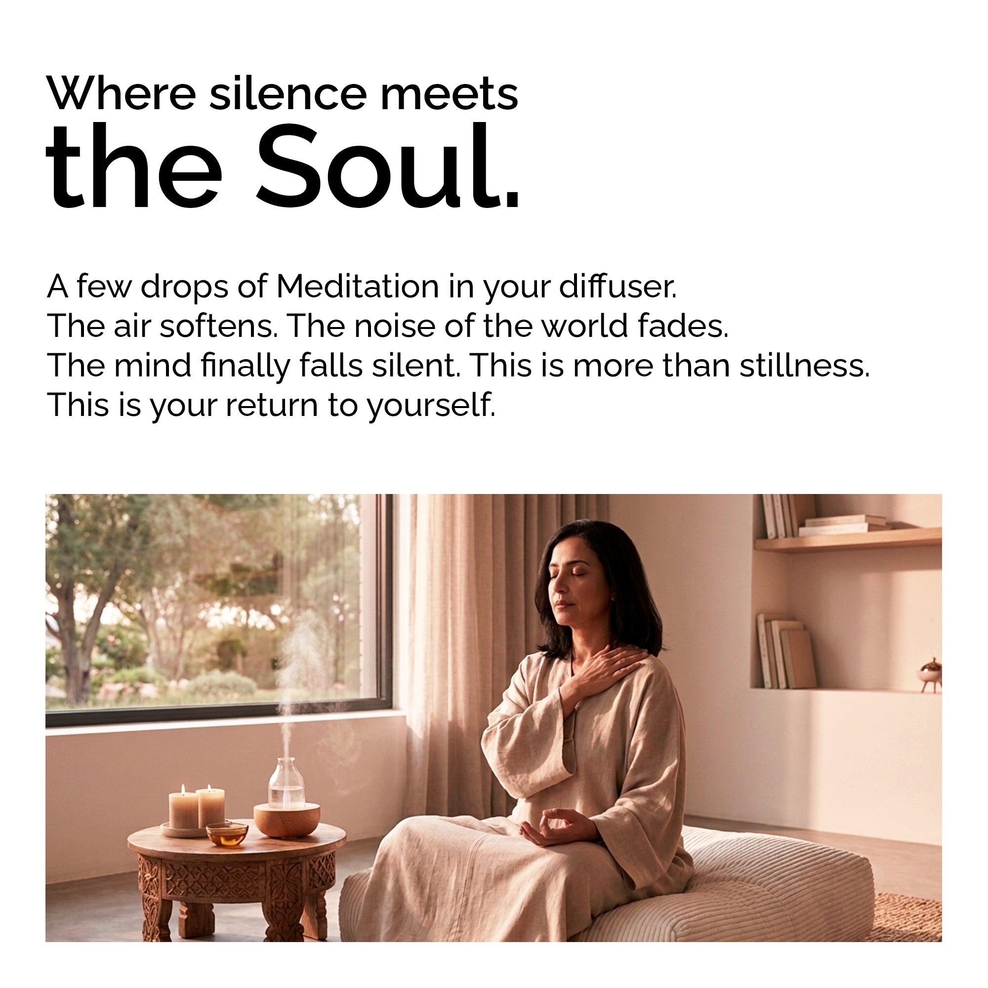 Meditation – Essential Oil Blend for Clarity, Presence & Deep Relaxation