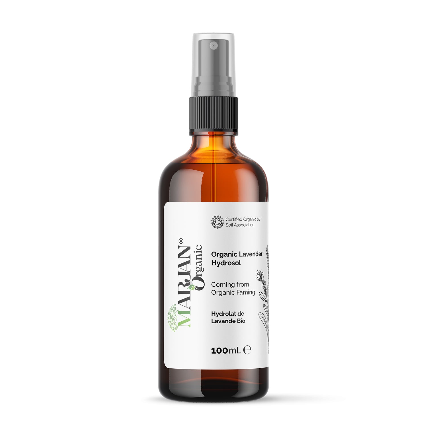 Organic Lavender Hydrosol – Soothing & Purifying Floral Water