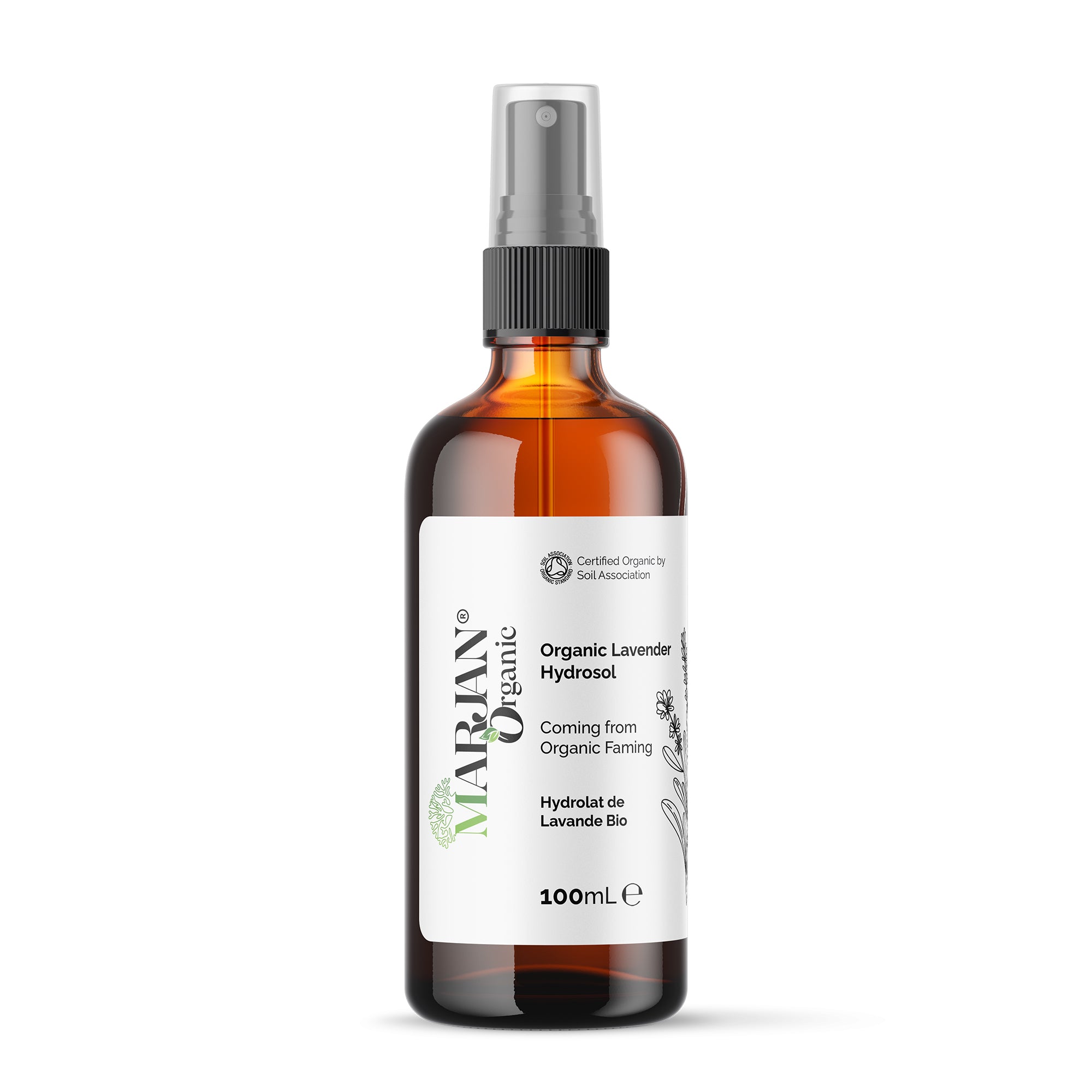 Organic Lavender Hydrosol – Soothing & Purifying Floral Water