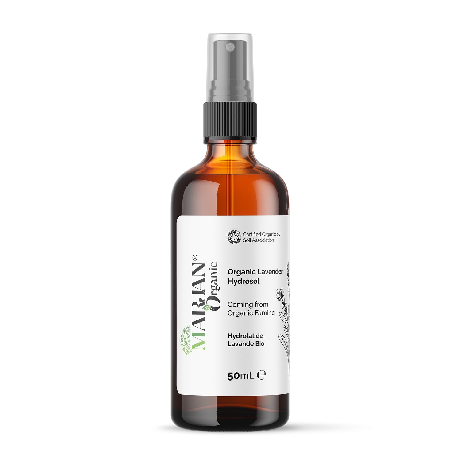 Organic Lavender Hydrosol – Soothing & Purifying Floral Water