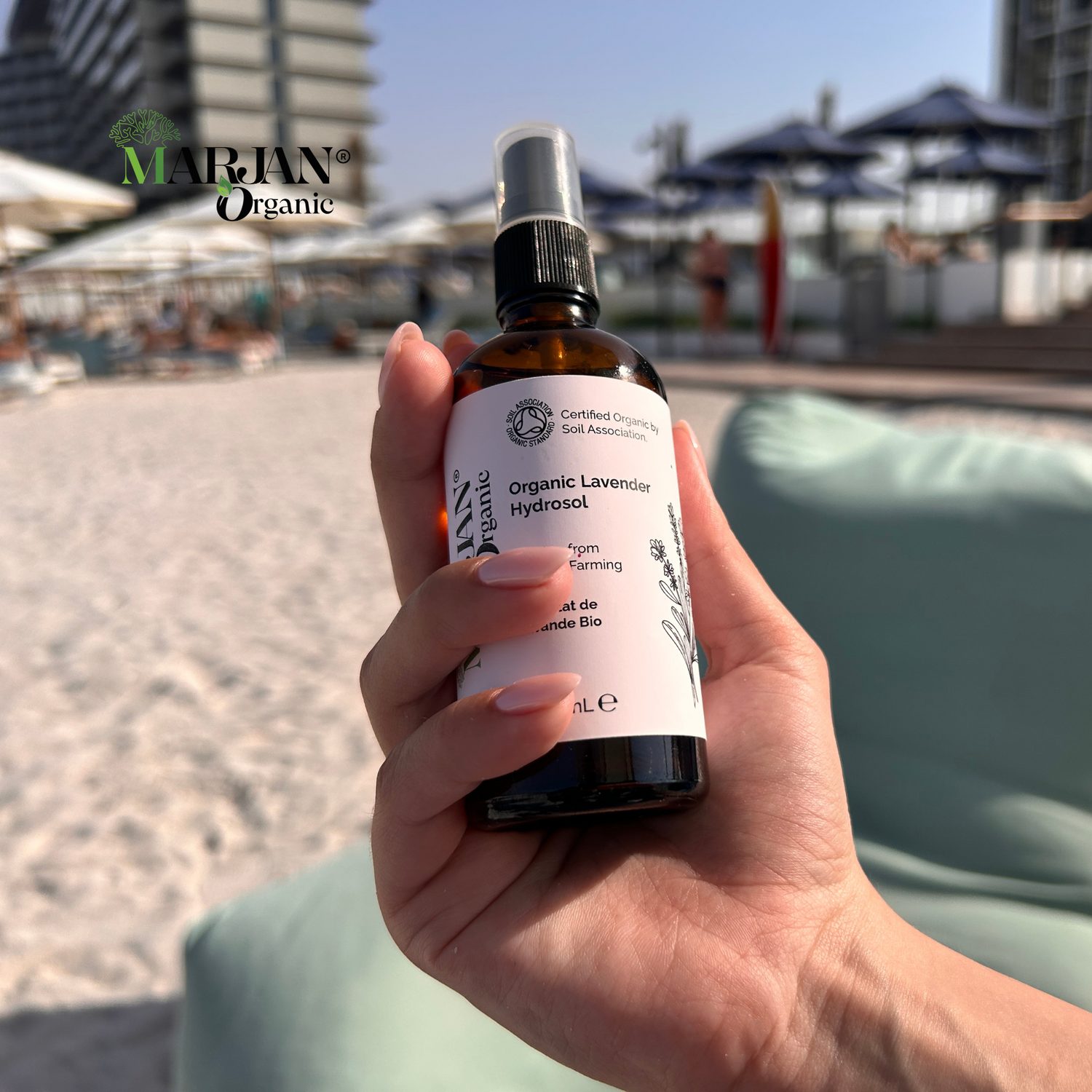 Organic Lavender Hydrosol – Soothing & Purifying Floral Water