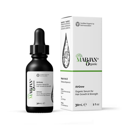 Organic Hair Growth Oil Serum – Strengthening &amp; Nourishing Hair Treatment