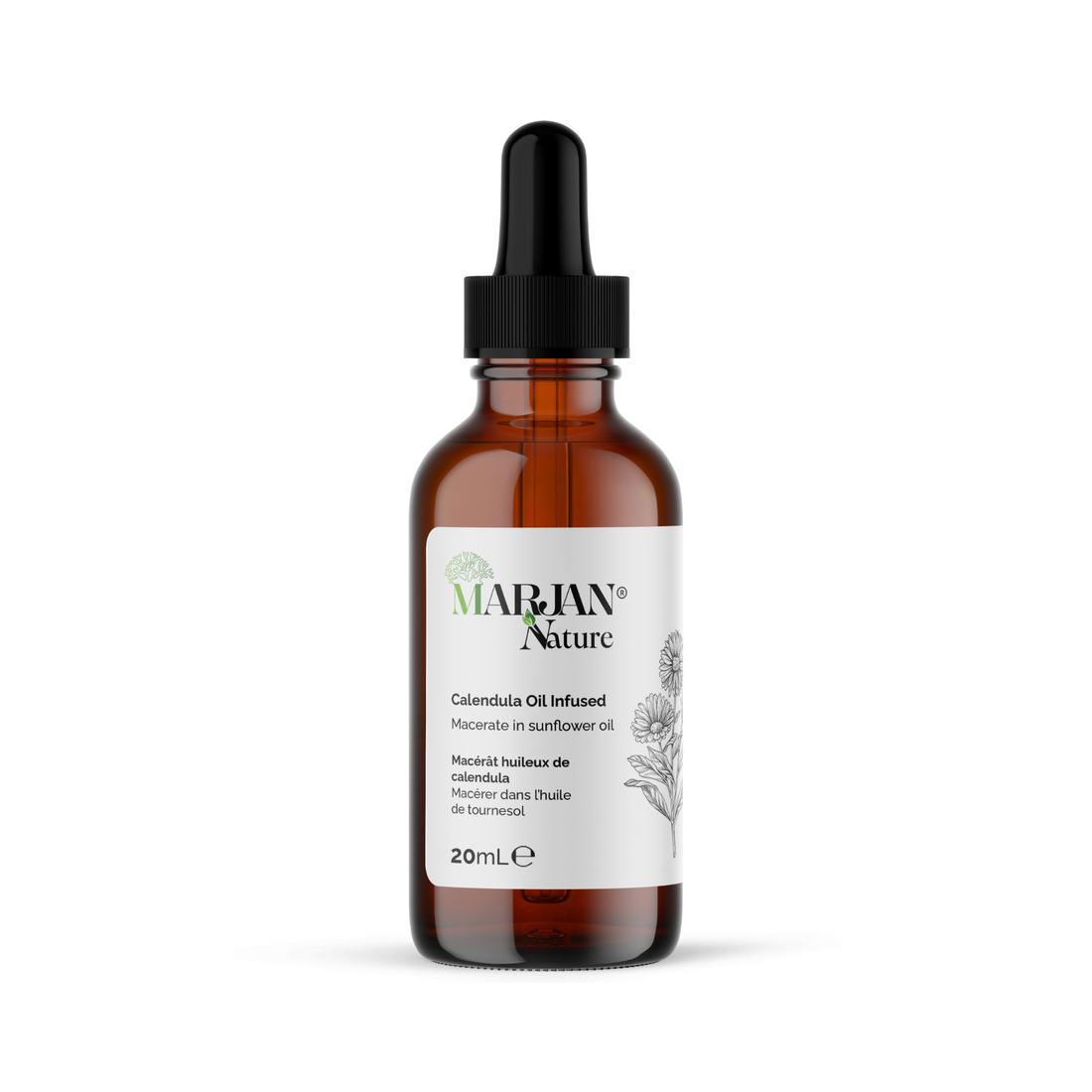 Calendula Infused Oil – Herbal Extract for Skin Healing &amp; Regeneration
