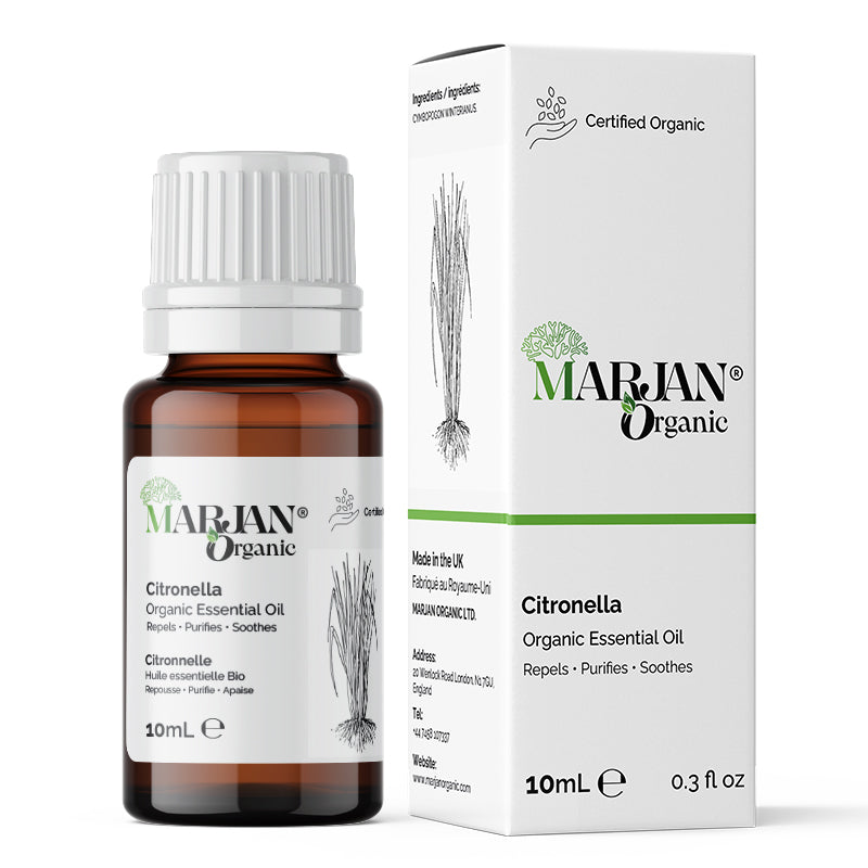 Organic Citronella Essential Oil – 100% Pure &amp; Natural, Undiluted | Cymbopogon winterianus