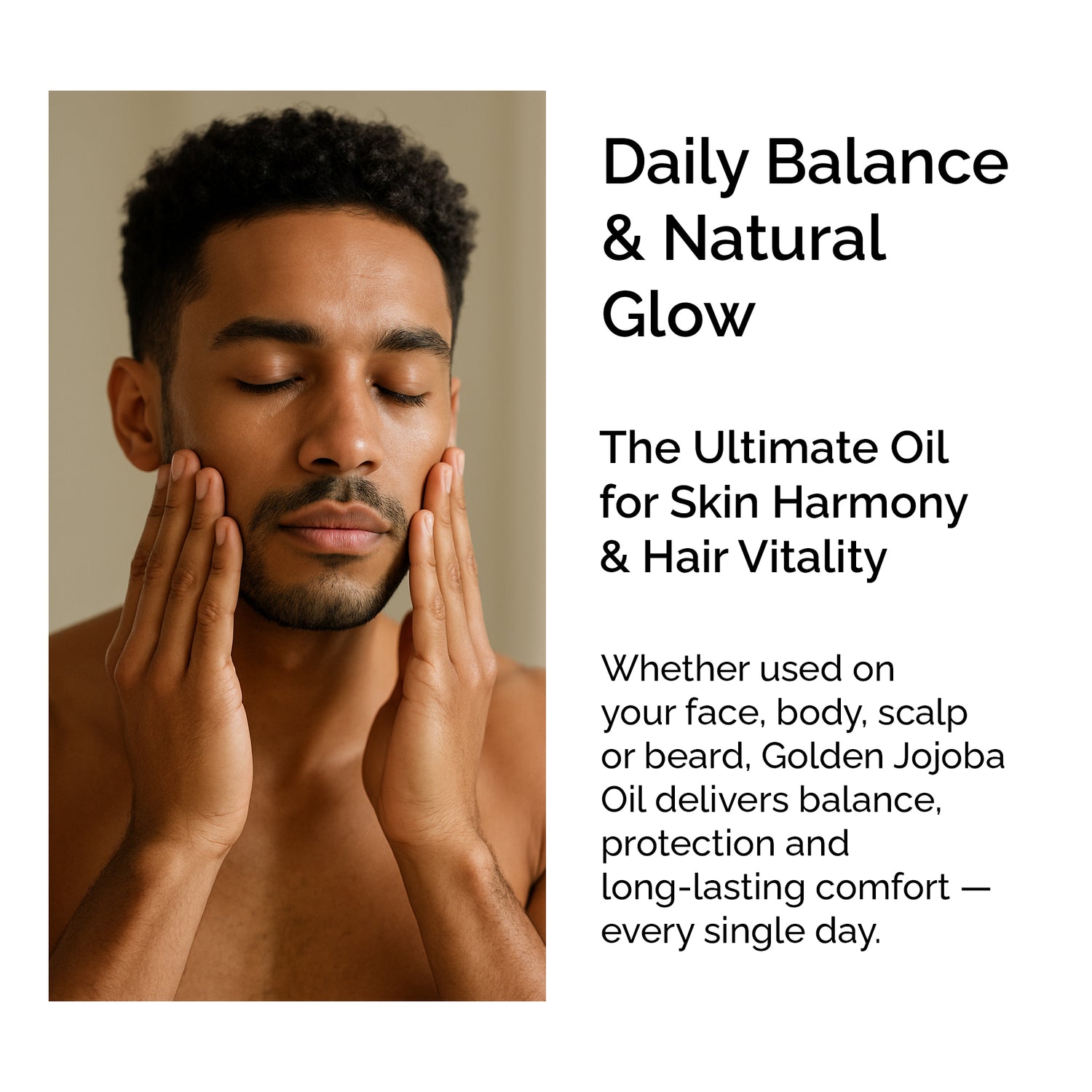 Organic Jojoba Oil – 100% Pure, For Face, Body &amp; Hair Care