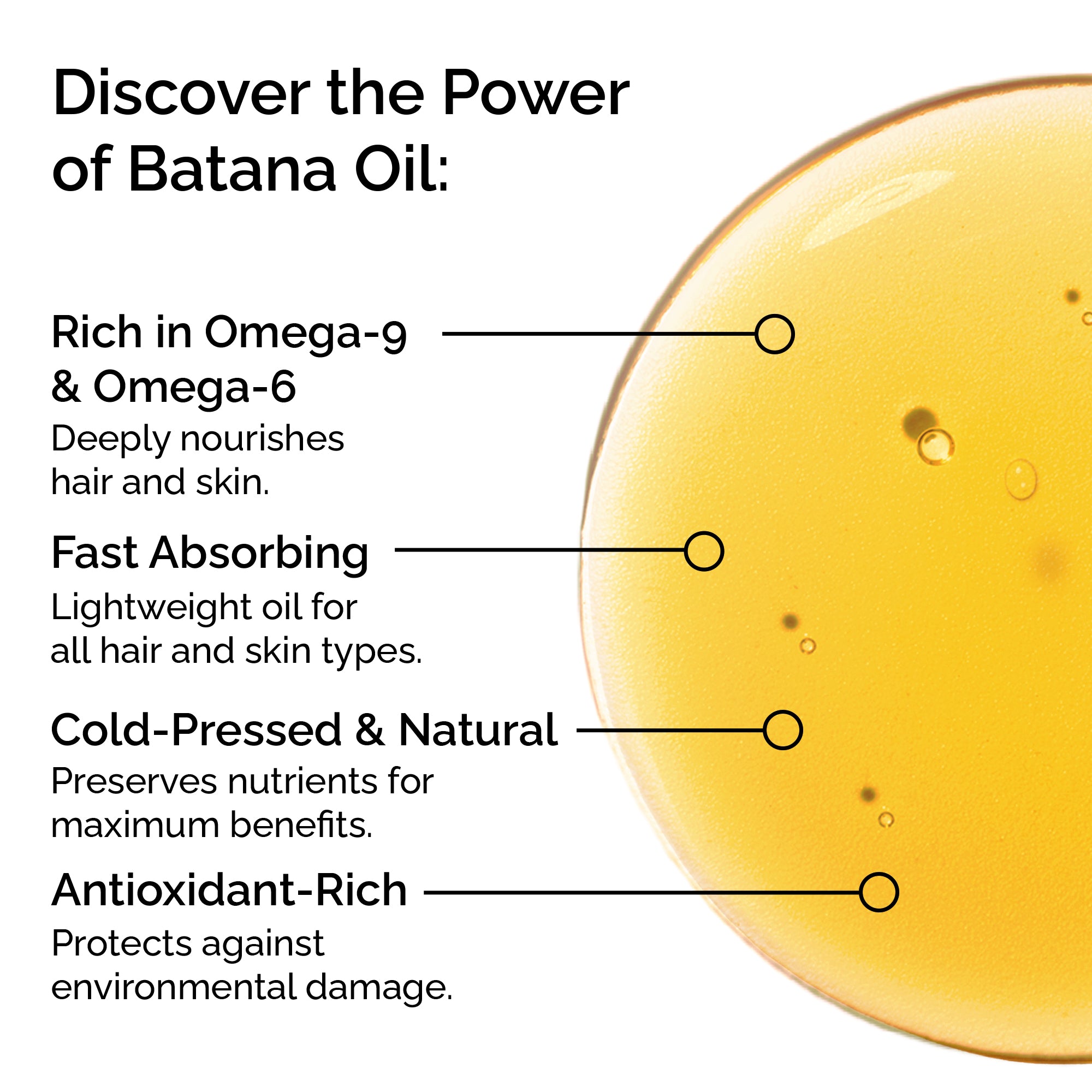 Fractionated Batana Oil from Honduras – Hair Growth &amp; Glow Face Oil