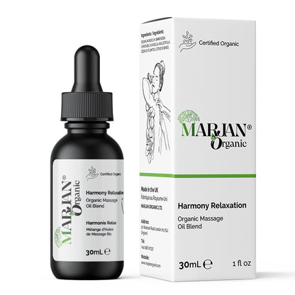 Organic Massage Oil for Deep Relaxation – Harmony Blend