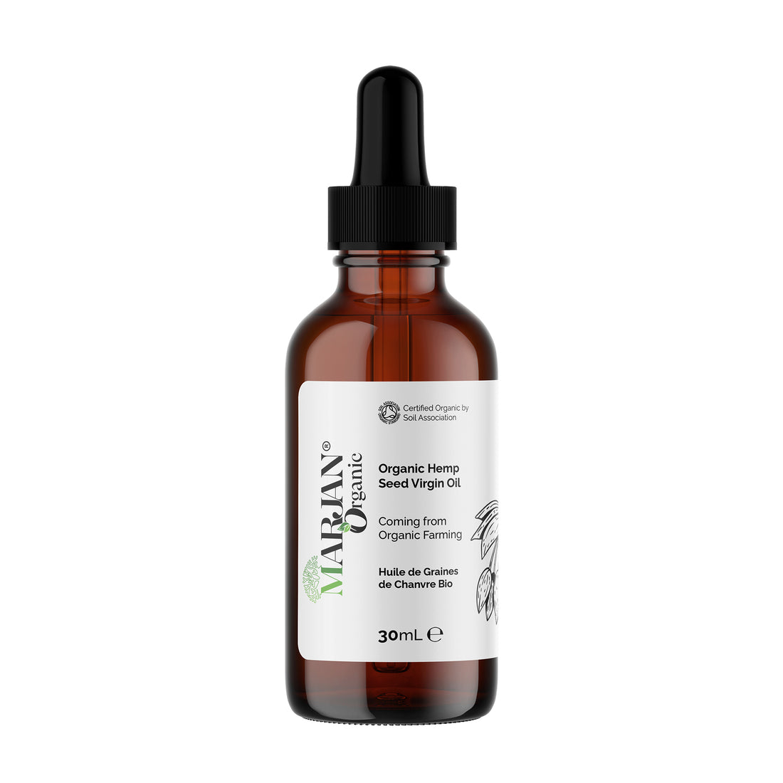 Hemp Seed Oil – Organic &amp; Omega-Rich