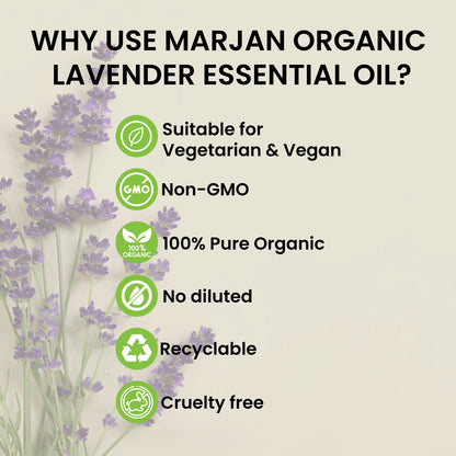 Organic Lavender Essential Oil (Certified by Soil Association)