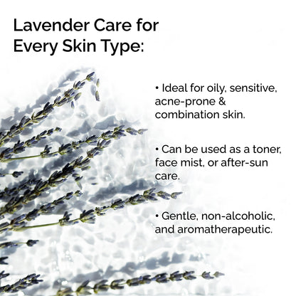 Organic Lavender Hydrosol – Soothing &amp; Purifying Floral Water