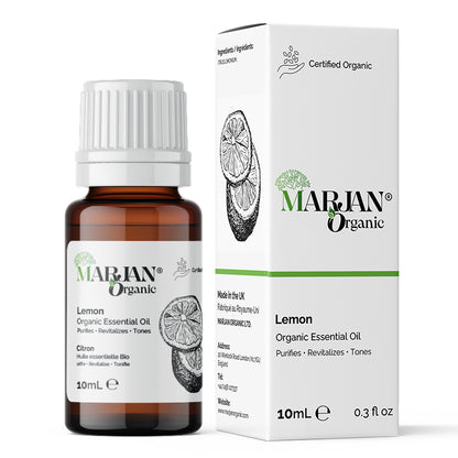 Organic Lemon Essential Oil – 100% Pure, Undiluted &amp; Natural