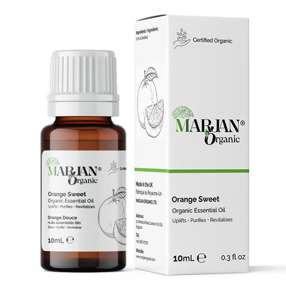 Organic Sweet Orange Essential Oil – 100% Pure &amp; Natural, Undiluted | Citrus sinensis