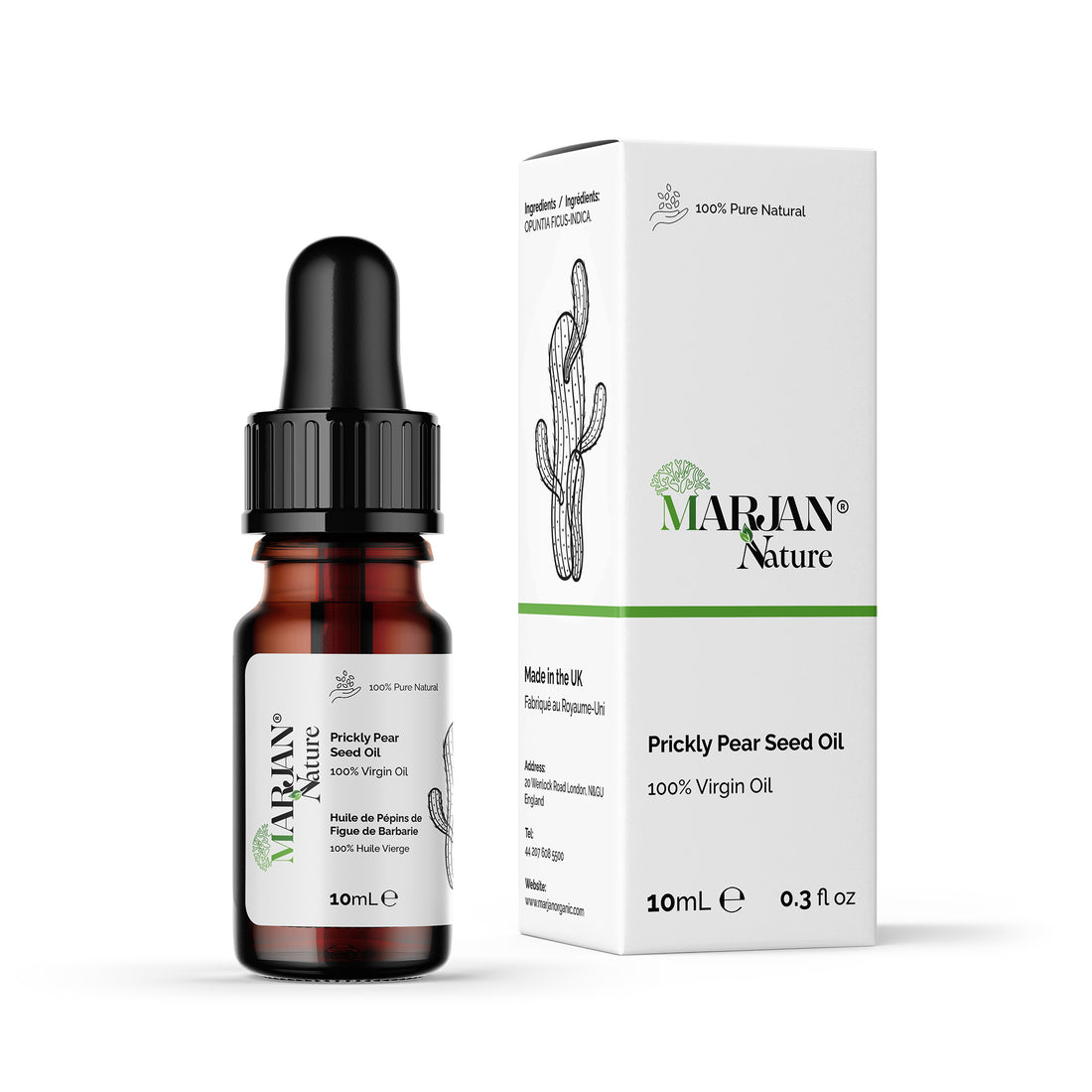 Prickly Pear Virgin Carrier Oil – Hydrating &amp; Nourishing Skin Care