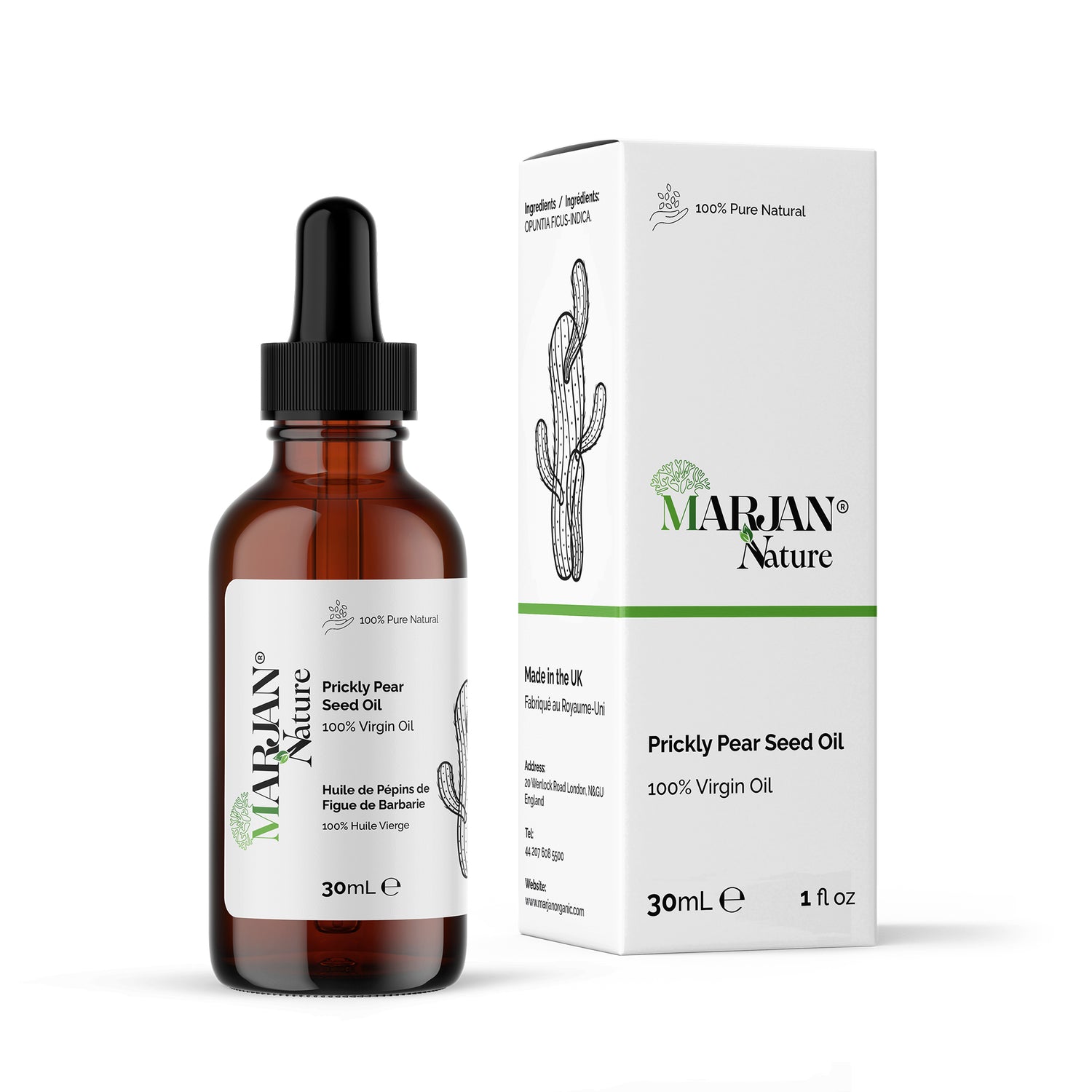 Prickly Pear Virgin Carrier Oil – Hydrating &amp; Nourishing Skin Care