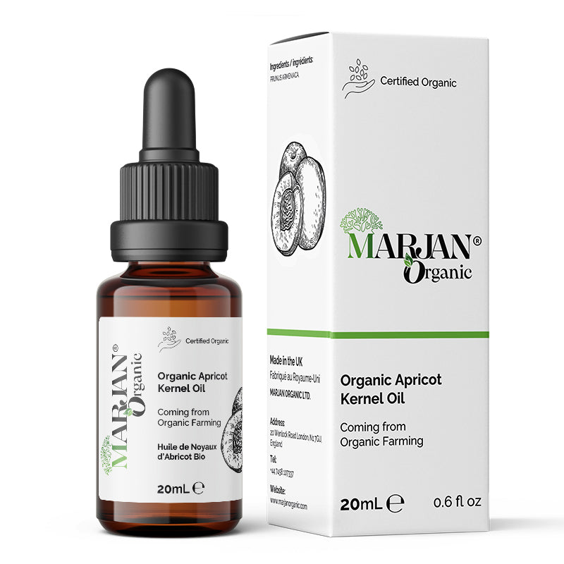 Organic Apricot Kernel Oil – 100% Pure &amp; Cold-Pressed for Face, Body &amp; Hair Care