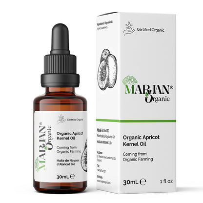 Organic Apricot Kernel Oil – 100% Pure &amp; Cold-Pressed for Face, Body &amp; Hair Care