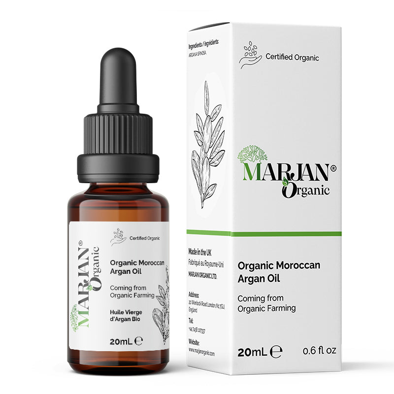 Organic Argan Oil – 100% Pure Cold-Pressed Moroccan Oil