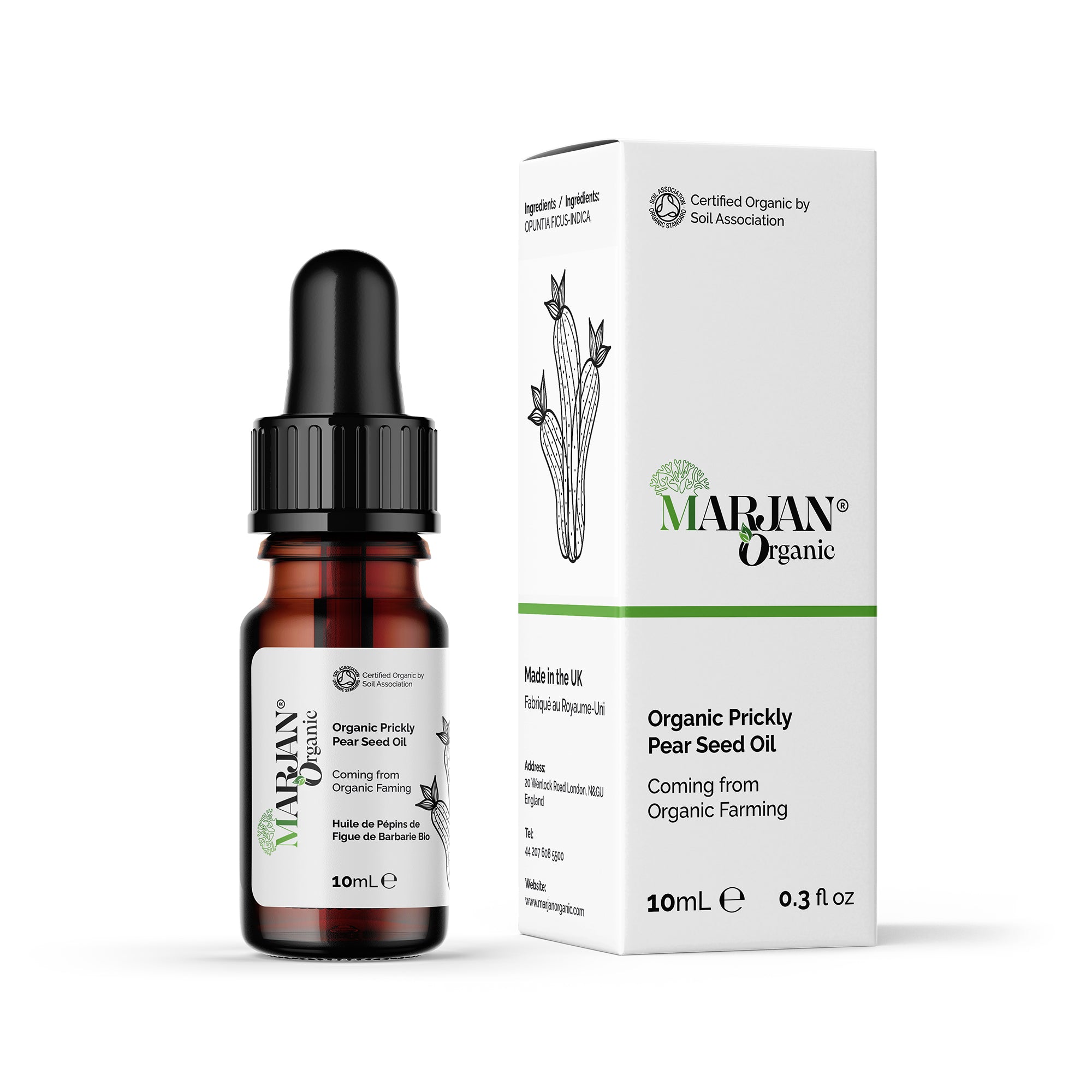 Organic Prickly Pear Seed Oil (Opuntia stricta) – 100% Pure Cold Pressed