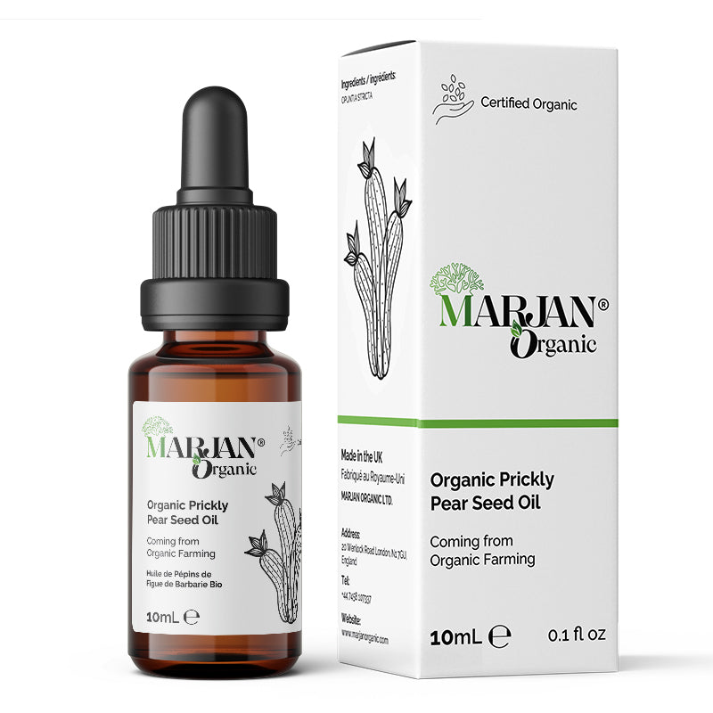 Organic Prickly Pear Seed Oil (Opuntia stricta) – Pure, Cold-Pressed – Anti-Aging &amp; Nourishing Facial Oil