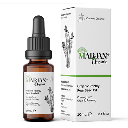 Organic Prickly Pear Seed Oil (Opuntia stricta) – Pure, Cold-Pressed – Anti-Aging &amp; Nourishing Facial Oil