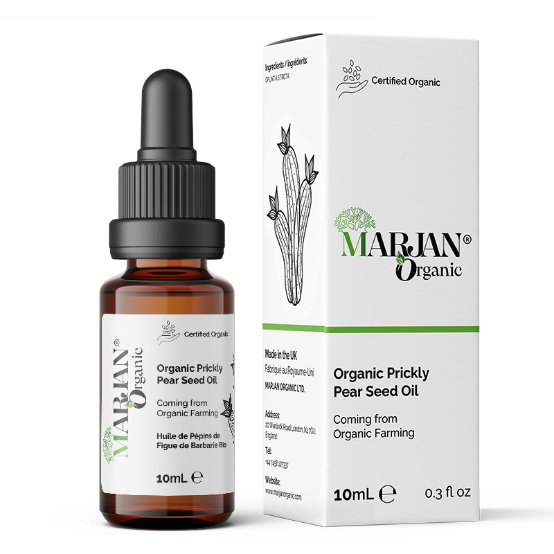 Organic Prickly Pear Seed Oil (Opuntia stricta) – Pure, Cold-Pressed – Anti-Aging &amp; Nourishing Facial Oil