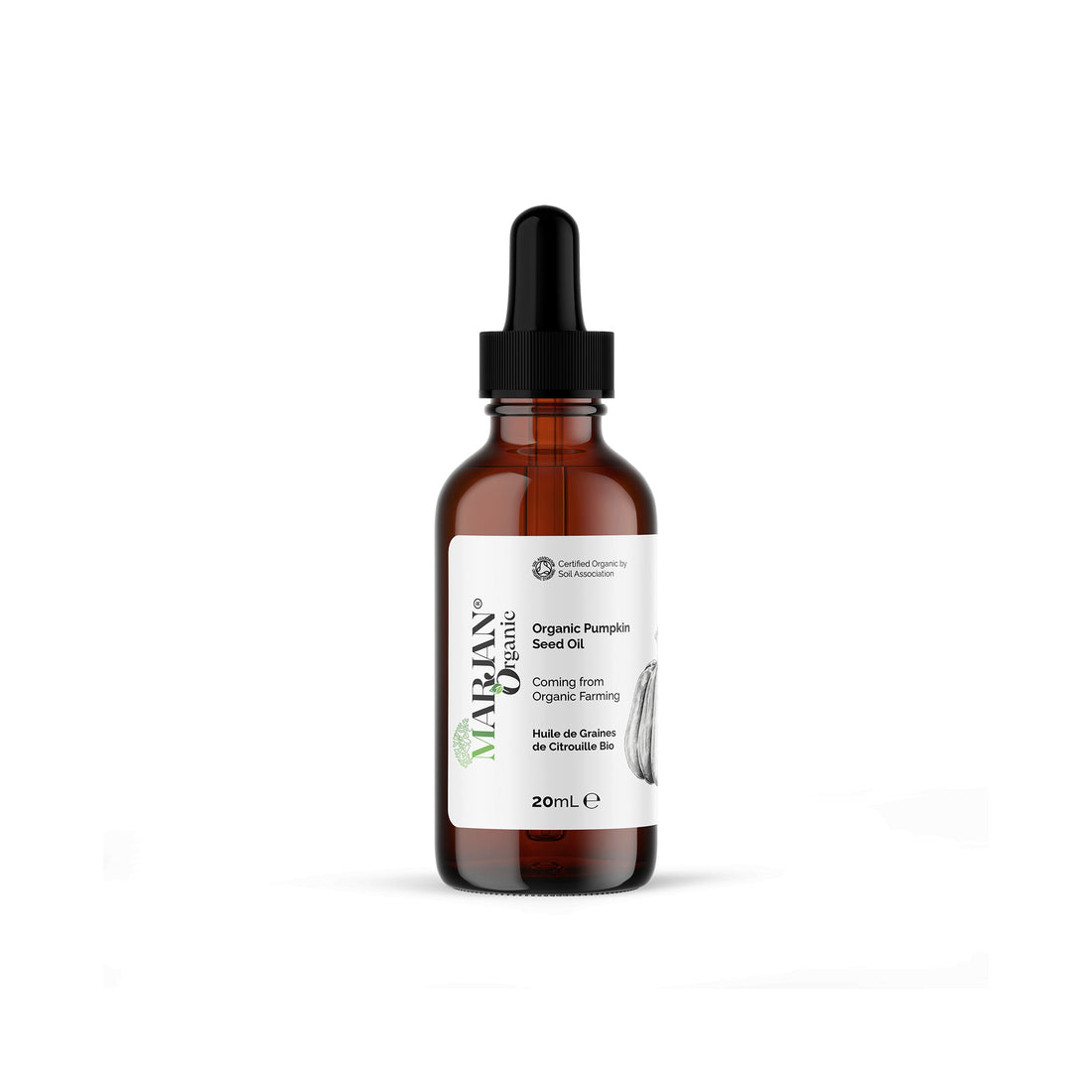 Organic Pumpkin Seed Oil – Natural Moisturizing Hair & Skin Oil