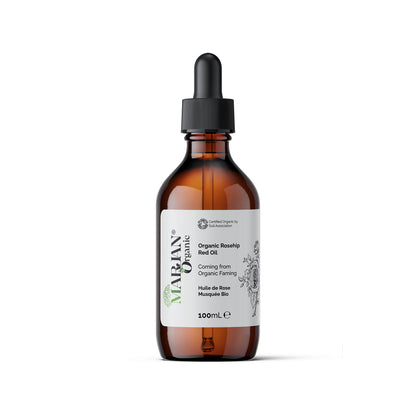 Rosehip Oil – 100% Organic, Cold-Pressed &amp; Pure – Hydrating, Anti-Aging &amp; Scar Care – Fast-Absorbing.